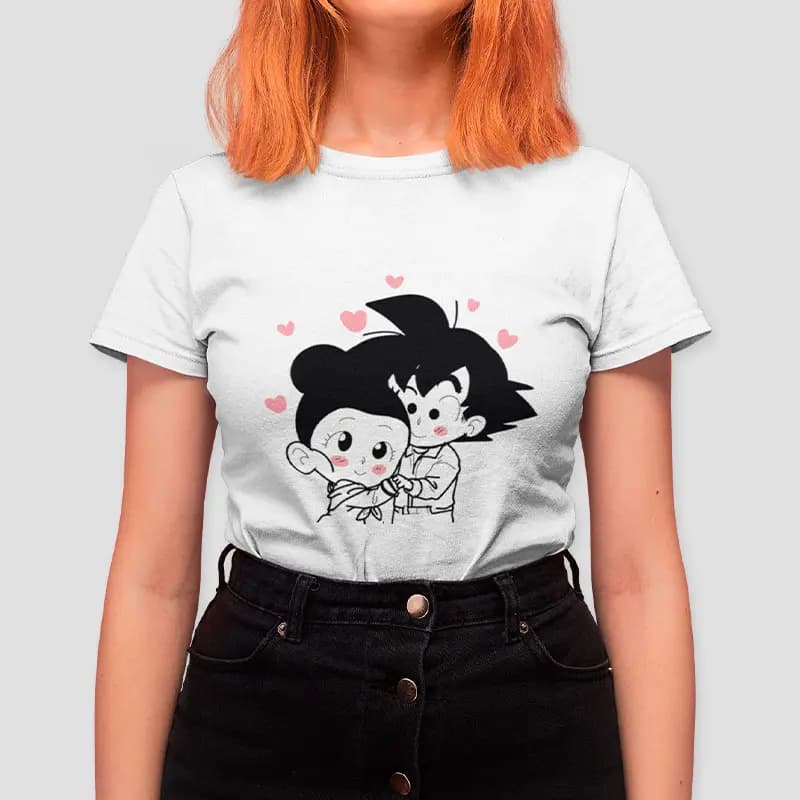 Polera Dragon Ball | Milk y Goku