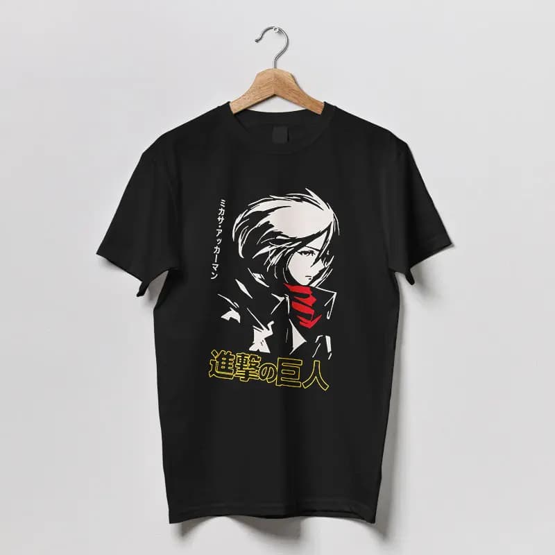 Polera Shingeki No Kyojin Mikasa