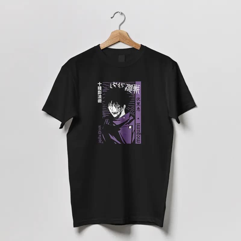 Polera Jujutsu Kaisen Megumi Fushiguro