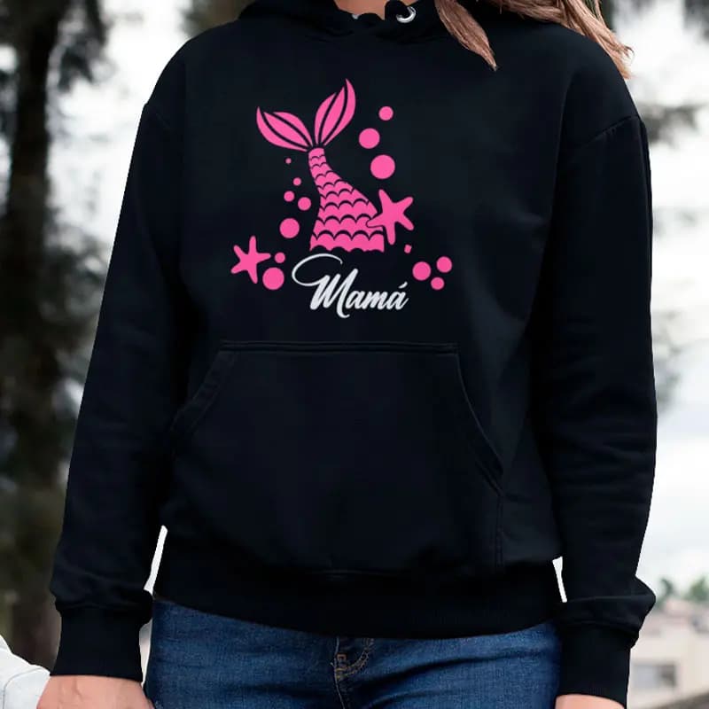 Polerón para Mamá Mermaid