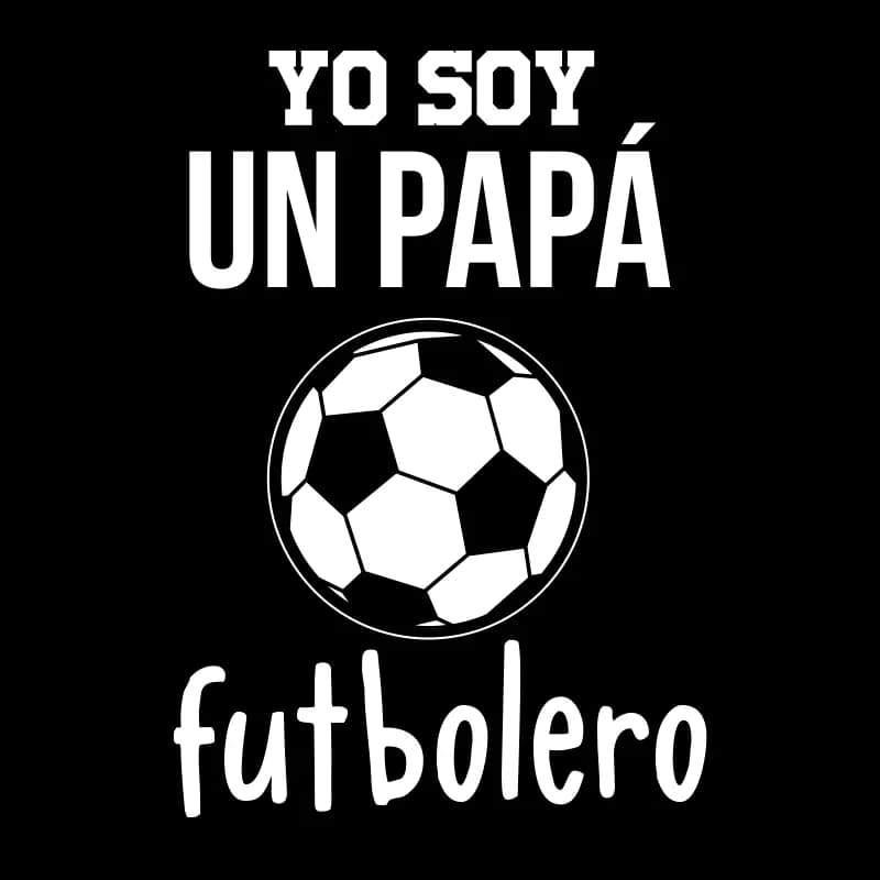 Polerón Papá Futbolero Pigmentón
