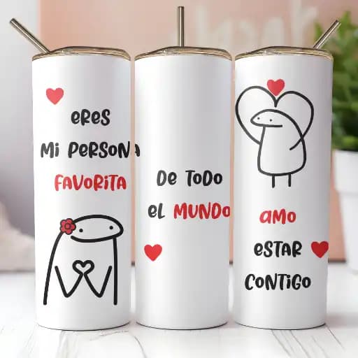 Botella Tumbler/Skinny Flork