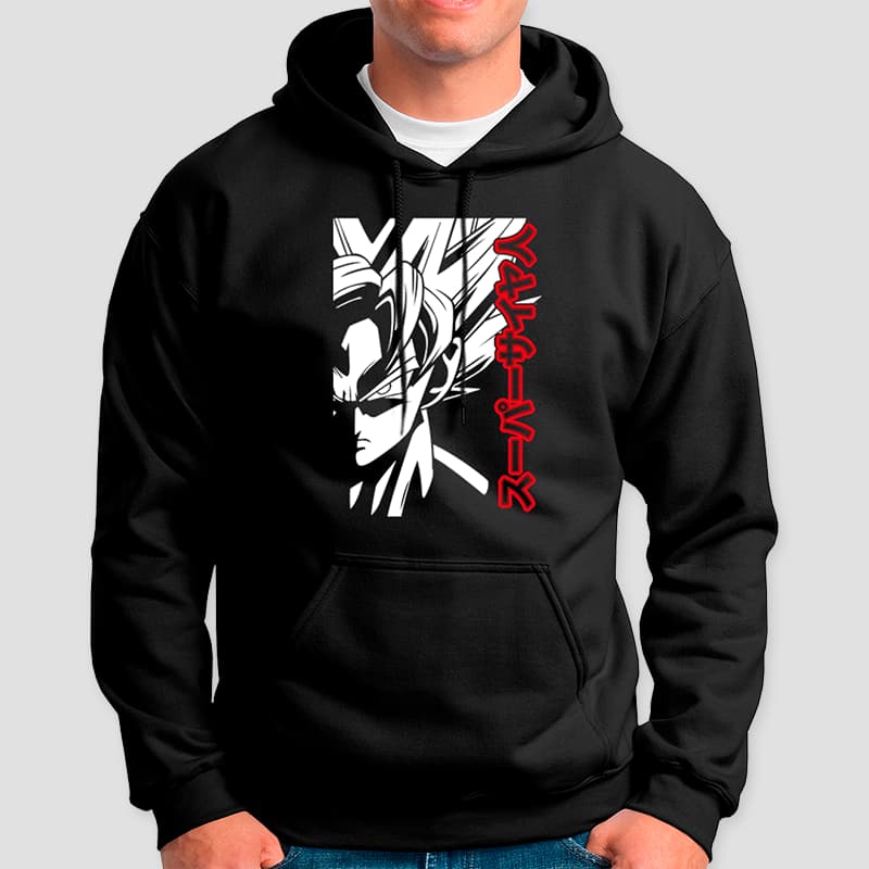 Polerón Dragon Ball Estampado Goku