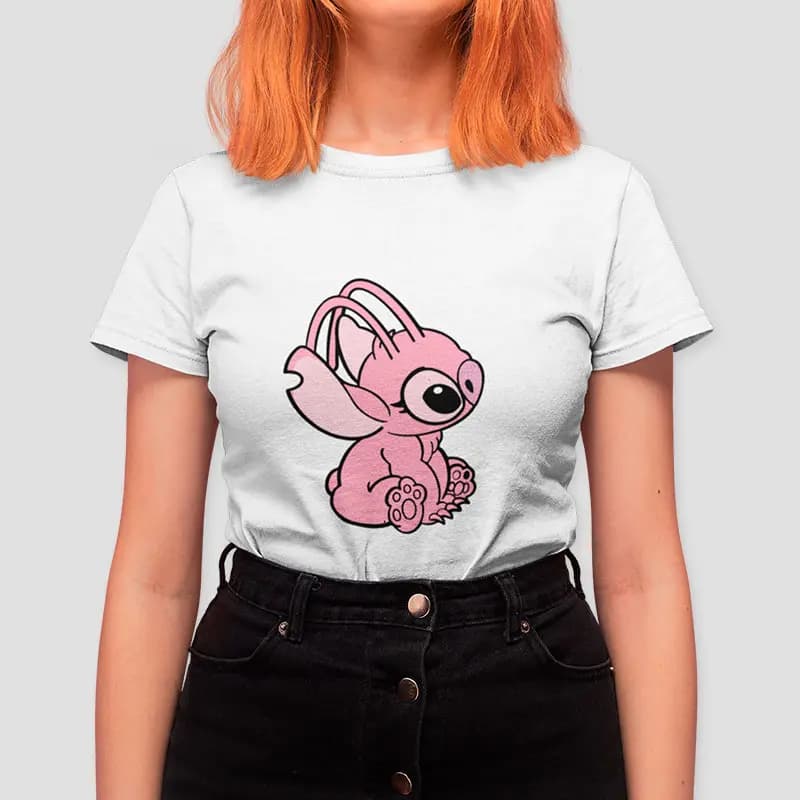 Polera para parejas Angel | Stitch