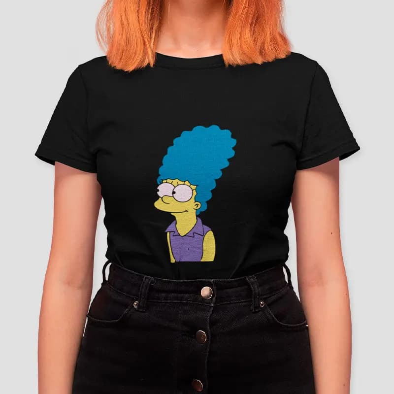 Polera para pareja Marge Simpson