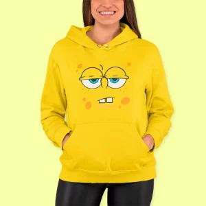 Polerón Estampado Personalizado de Bob Esponja Cara Pigmenton
