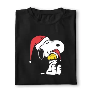 Polera Snoopy Navidad Feliz