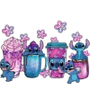 Vaso de Stitch TumblerSkinny Personalizado