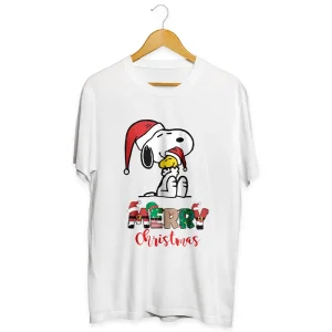 Polera Snoopy Navidad The Peanuts