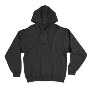 poleron negro sin cierre